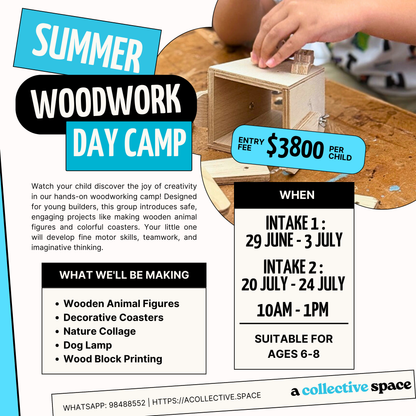 Summer Woodwork Day Camp