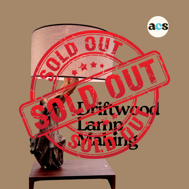 Driftwood Lamp Making - SOLD OUT! (Pre-Ordered for April 8th)
